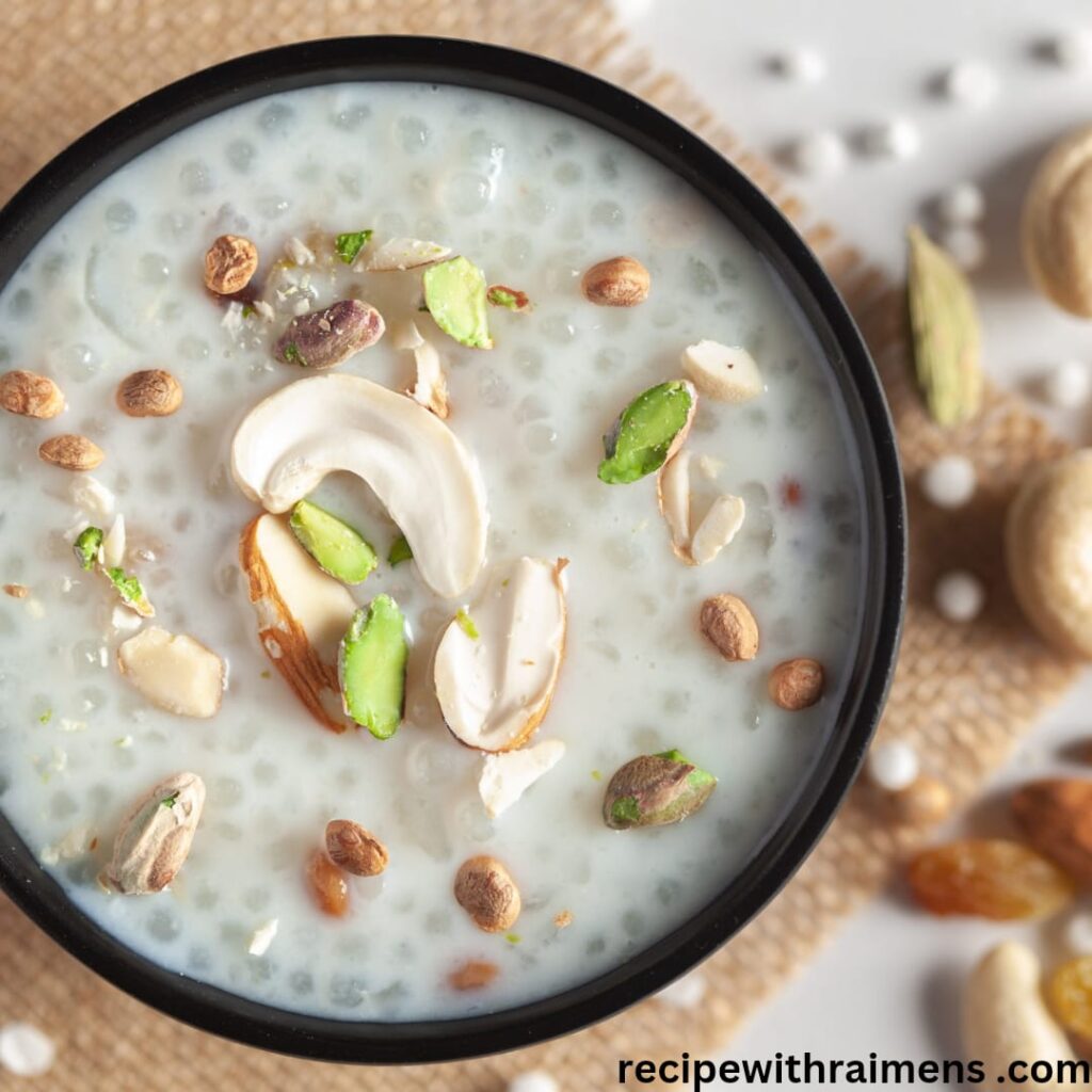 Sabudana Kheer Recipe