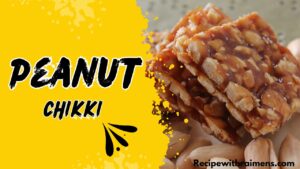 Peanut chikki