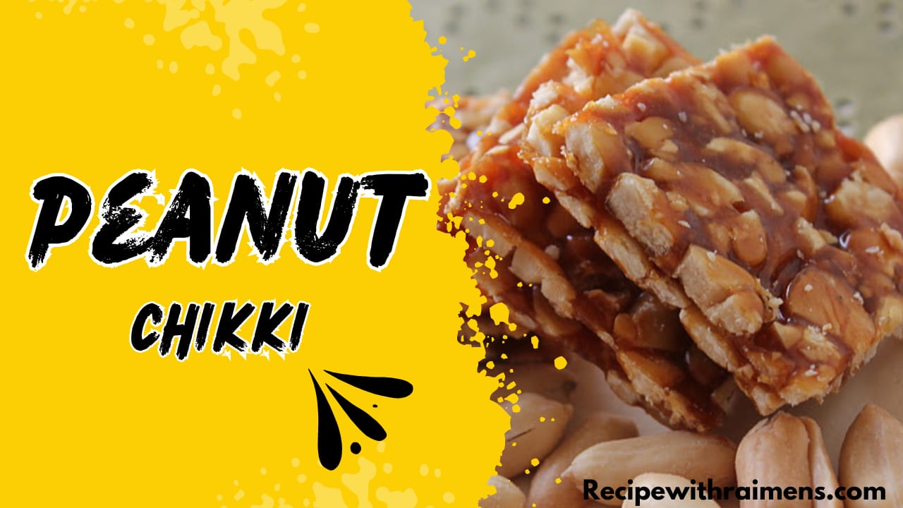 Peanut chikki