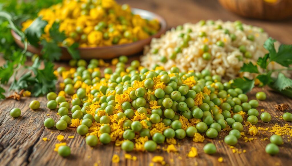 Green Peas Poha Recipe