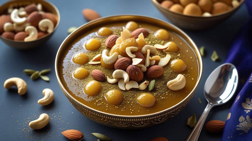 Kaju Badam Halwa Recipe In Hindi