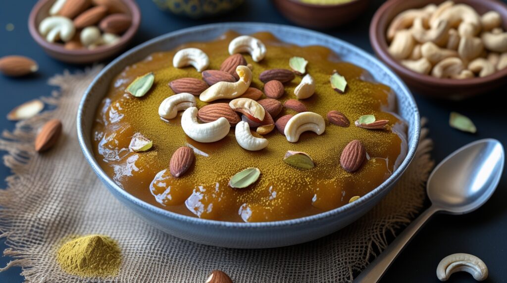 Kaju Badam Halwa Recipe In Hindi
