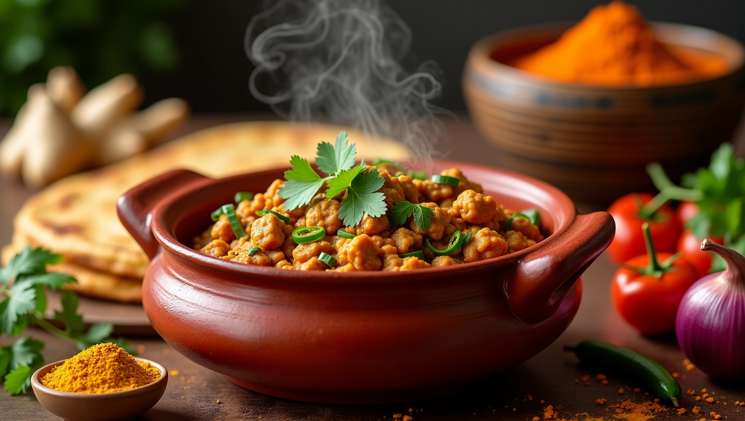 Spicy Soya Keema Recipe In Hindi