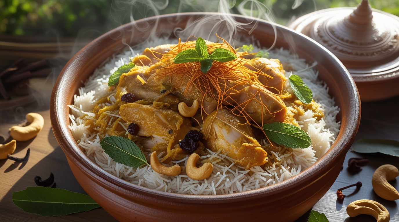 Kerala Style Malabar Biryani Recipe