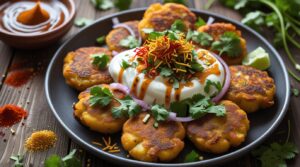 Spicy Aloo Tikki Chaat Recipe