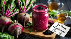 Beetroot smoothie for weight loss and digestion