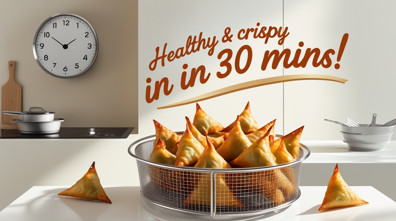 Quick 30-minute chowmein samosa for snacks
