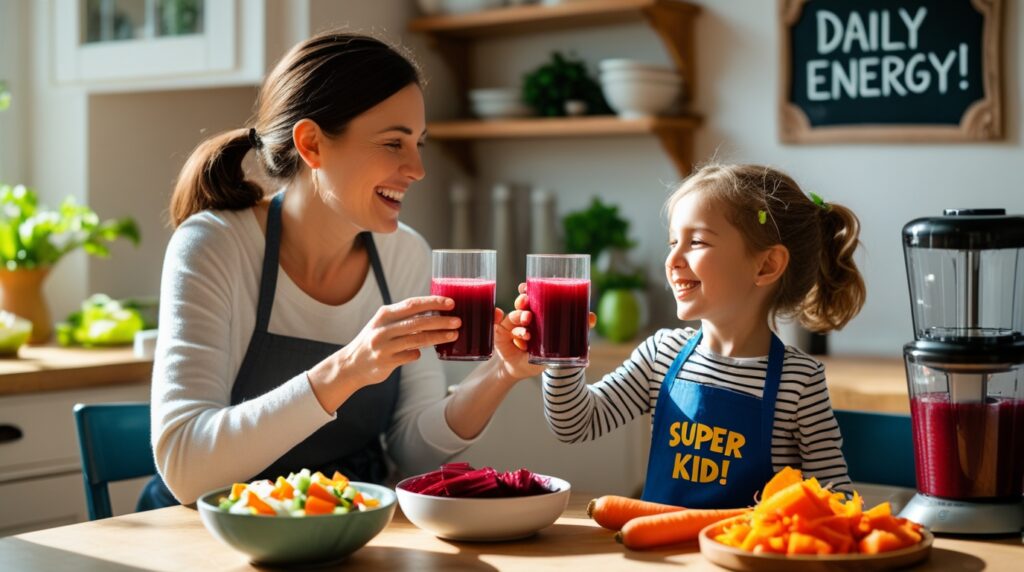 Homemade beetroot and carrot juice recipe