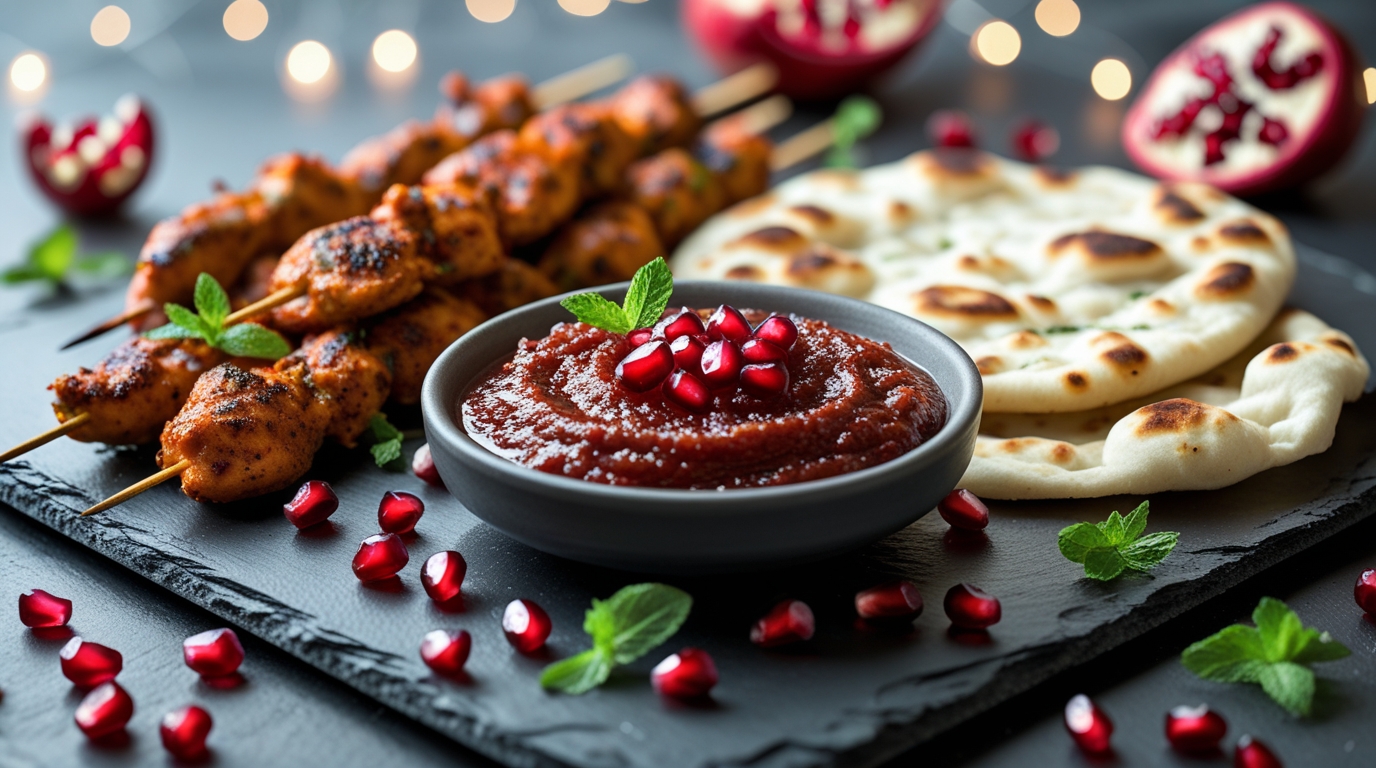 No-Cook Kashmiri Anardana Chutney
