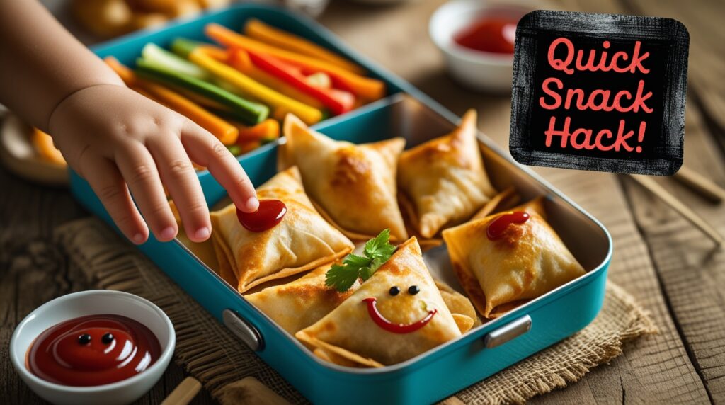 Quick 30-minute chowmein samosa for snacks