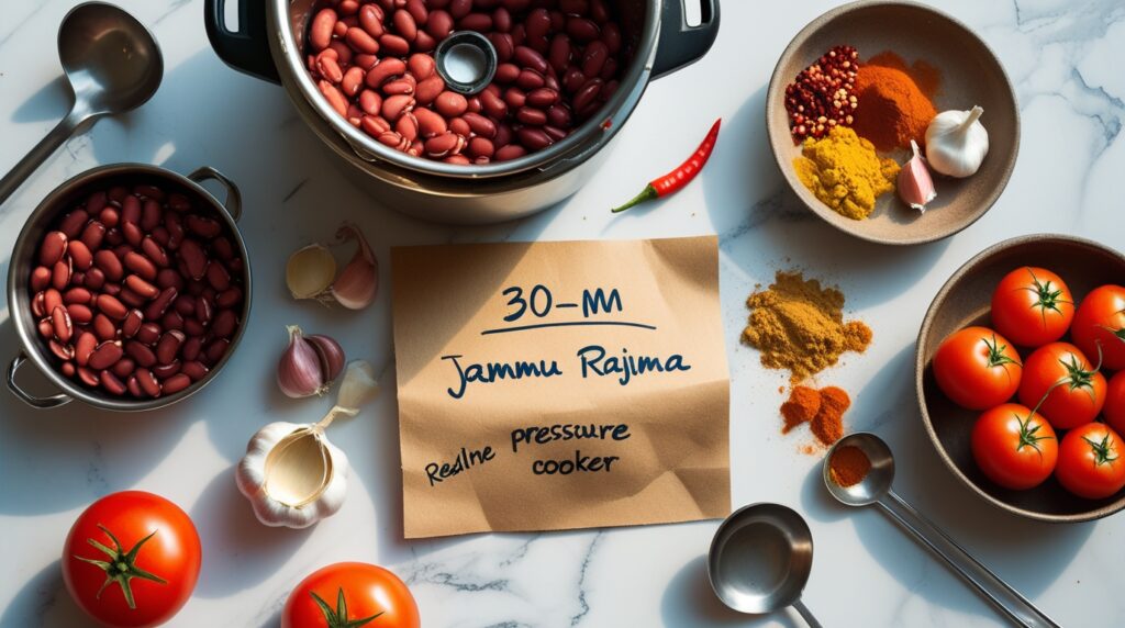 Quick Jammu Rajma Recipe in 30 Minutes