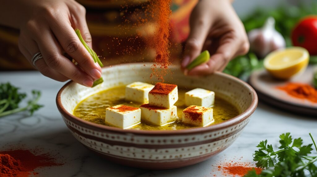 Healthy Paneer Tikka Marinade Recipe