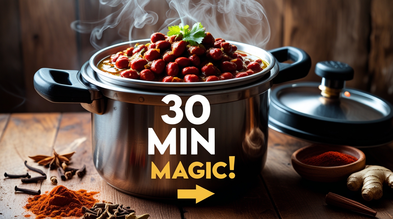 Quick Jammu Rajma Recipe in 30 Minutes