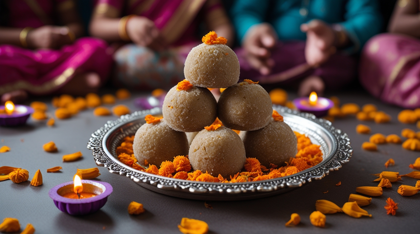 besan ke laddu recipe