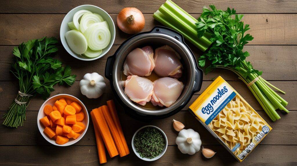 Instant Pot Chicken Noodle Soup Recipe