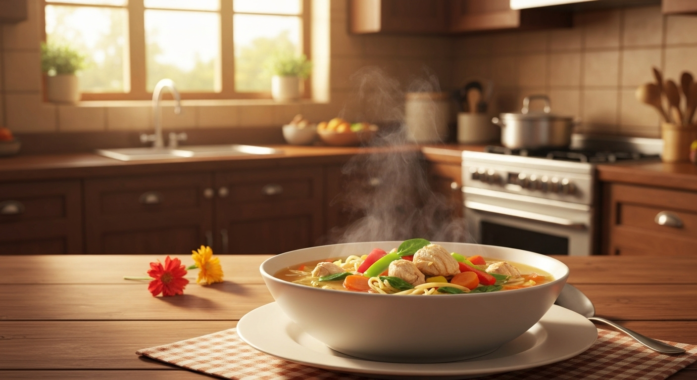 Instant Pot Chicken Noodle Soup Recipe